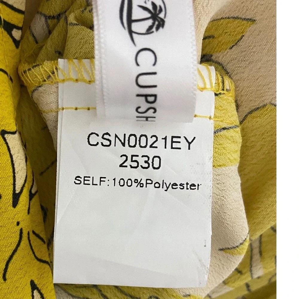 Cupshe vibrant yellow